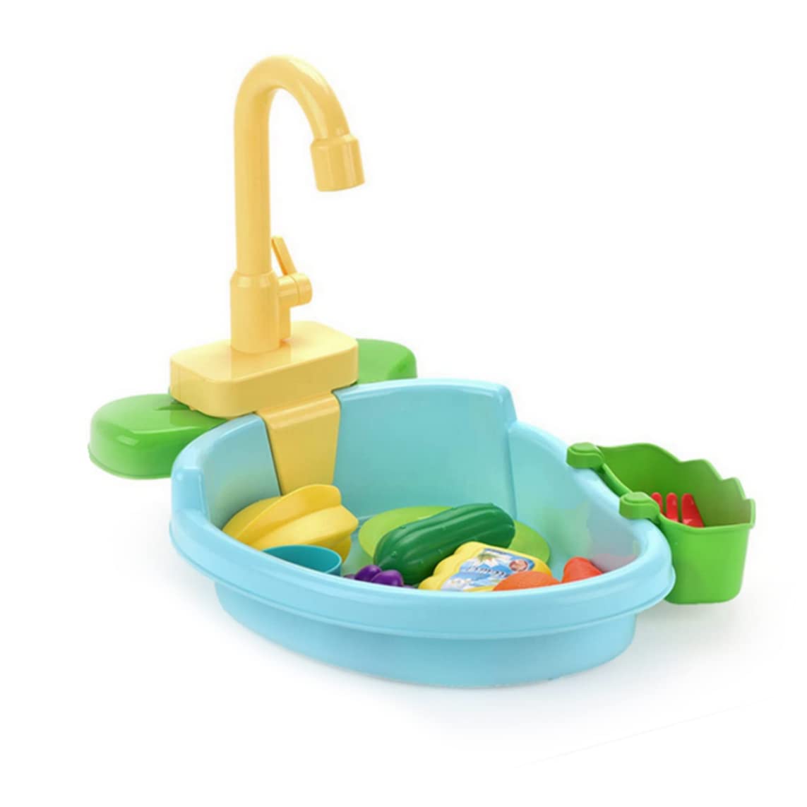 Bain perroquet avec robinet automatique et jouets d'évier de cuisine pour cage à oiseaux