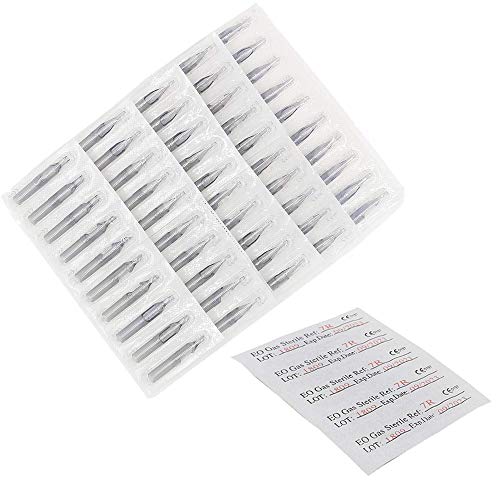 Disposable Tattoo Tips - 100Pcs Professional Tattoo Tips Assorted For 3Rl 5Rl 7Rl 9Rl 3Rs 5Rs 7Rs 9Rs 5M1 7M1 Tattoo Needles Round Flat/Magnum Sterileze Plastic Tattoo Tips For Tattoo Gun #TOP3