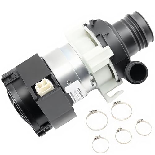 WD26X23258 Dishwasher Circulation Pump Compatible with GE Smart Dishwasher Appliances GDT655SSJ0SS GDT535PGJ2WW, PDF820SSJ4SS with Upgrade Brushless Motor