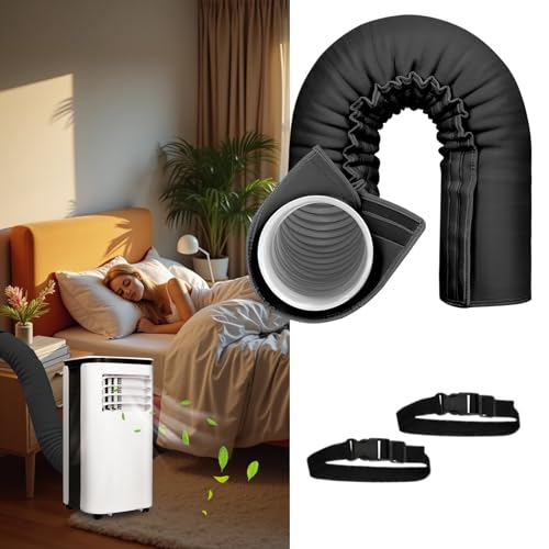 Manchon d'isolation pour conduit de climatisation durable et ajustable - 4