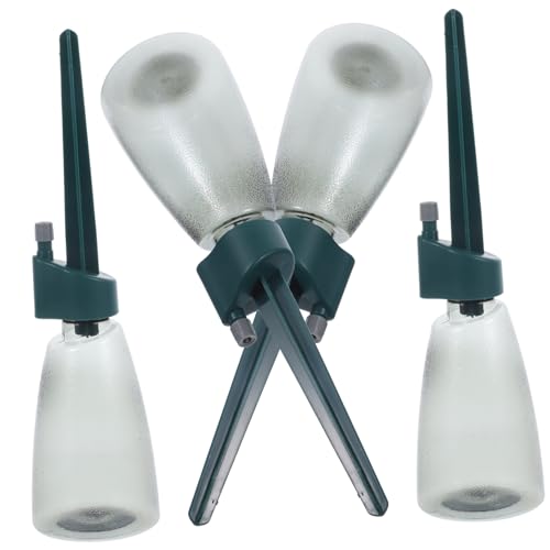 Garneck Plant Self Watering Spikes 4 Pack Automatic Watering Device Easy Insert Ideal for Vacation Deck Pots Potted Plants
