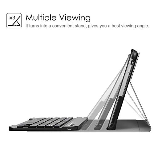 Fintie Keyboard Case For Lenovo Tab M8 Hd Lte/Tab M8 Hd Tb-8505F Tb-8505X/Smart Tab M8 Tb-8505Fs/Tab M8 Fhd Tb-8705F 8", Slim Shell Lightweight Stand Cover With Detachable Wireless Bluetooth Keyboard #TOP2