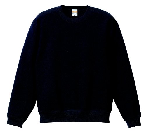 [ユナイテッドアスレ] 10.0オンス T/C クルーネック スウェット(裏起毛) 592801 086 ネイビー XL（Amazon）