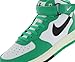 NIKE Air Force 1 Mid '07 Lv8 Men's Shoes, White Green Black White, 10.5