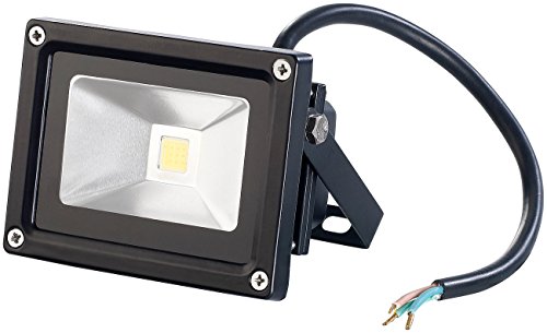Preisvergleich Produktbild PEARL Wetterfester LED-COB-Fluter, Metallgehäuse, 10 W, IP65,5400K