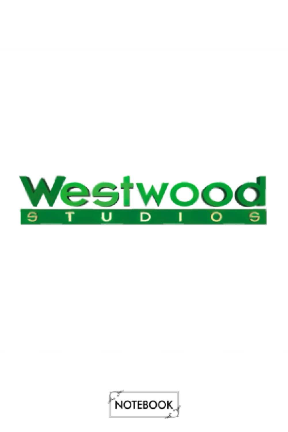 Westwood Studios Video Game Company Defunct Logo A60928 Notebook: 6x9 120 Pages, Planner, Journal, Matte Finish Cover, Diary, Lined College Ruled Paper