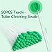 EHUSPU Trache-Tube Cleaning Swab,Tracheostomy Cleaning Brushes for Tracheostomy Supplies (1 Pack of 50 pcs)