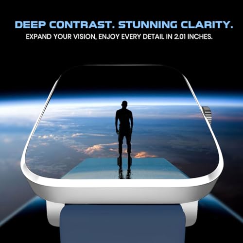 Image of GameSir H9 Smartwatch - Big Display | Bluetooth Calling | Heart Rate & SpO2 Monitor | 100+ Sports Modes | Long Battery | IP68 Waterproof | TFT Display | Design for Men & Women (Dark Blue)