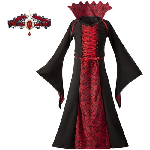 Disfraz completo de vampiro para niñas Halloween miniatura 2