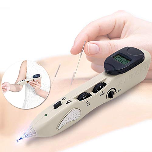 Rhorawill Acupuntura Electrnica Masaje Pen Alivio del Dolor Masajeador Detector de Puntos de Acupuntura Pluma Estimulador Meridianos Pointer Terapia Nervio Dispositivo Porttil