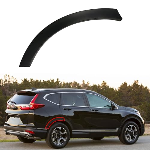Moulage aile arrière droite Honda CRV 2017-2022 plastique noir d'origine OE 74413TLAA01