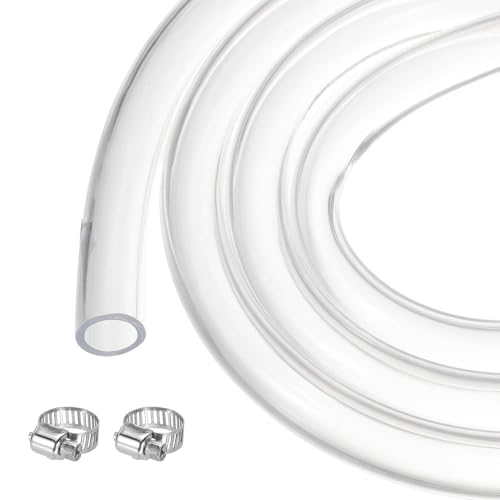 MECCANIXITY Clear PVC Tubing 1/4