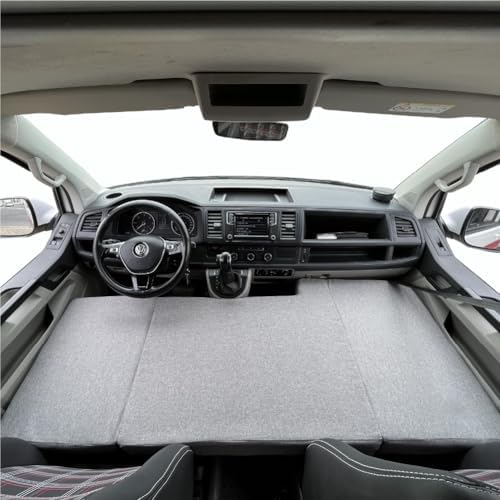 K´Foam Store Colchón Plegable Cama Delantera para Volkswagen VW T4, T5, T6 y T6.1 Transporter, Multivan, Caravelle, California Beach, Eurovan, Ocean, ...