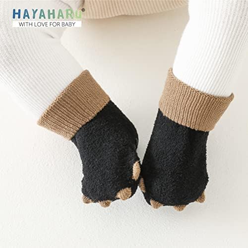 HAYAHARU Fluffy Baby Socks 2 Pair Set MEDIUM/choice B - Image 2