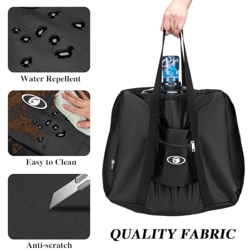 BAGZY Handgepäck Tasche 55x40x20 Faltbar für TUI Airways Lufthansa Ryanair, 45L Groß Reisetasche Flugzeug Leicht Wasserdicht Sporttasche Gym Duffle Bag für Weekender Krankenhaustasche Herren & Damen