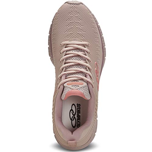 Tênis Olympikus Quantum Rosa/Bege Feminino