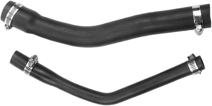 Fuel Fill and Vent Fuel/Gas Hoses Combo with Clamps, Fuel Tank Filler Hose with 4 Clamps, 52100131AD, 52100132AB