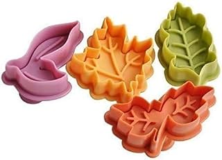 Cake Leaves Cookie Cutter, Pie Crust Decorative Baking Mold, Pastry Dough Cutters for Cake Decoration