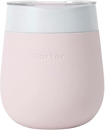 Miniatura 7 de W&P Porter - Vaso aislado de 11 onzas, revestimiento de cerámica sin regusto metálico, para cerveza, vino, cócteles, café y té, boca ancha aislada