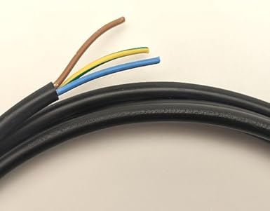 1.5mm 3 Core White Electrical Flex / Cable / Wire. 240 Volt Mains Lead 13 Amp - Buy 1.5mm 3 Core - View #5