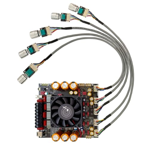 Carte Amplificateur Numérique AS21P 2x300W + 600W Blindé Haute Fidélité