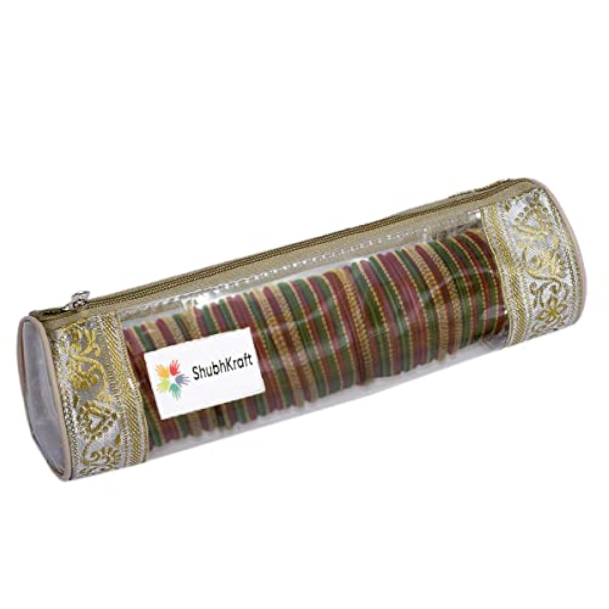 Stylish Transparent Bangle Box, Single Rod Organizer