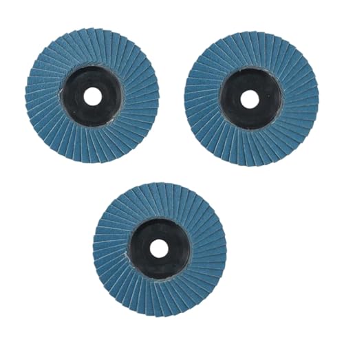 GUTUYEHKEA 3 Dischi lamellari Piatti da Pollici, Mole Abrasive 75 mm, Professionali for Il Taglio del Legno, levigatura for smerigliatrice angolare(40)