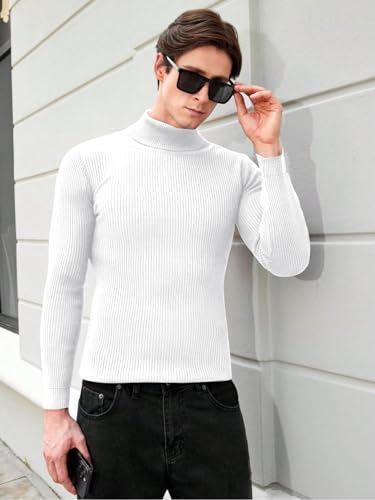 Image of Men's Stylish Turtle Neck Sweater| Winter Turtle Neck Sweatshirt for Men|High Neck Pullover Full Sleeve Winter (Sweater) for Men|