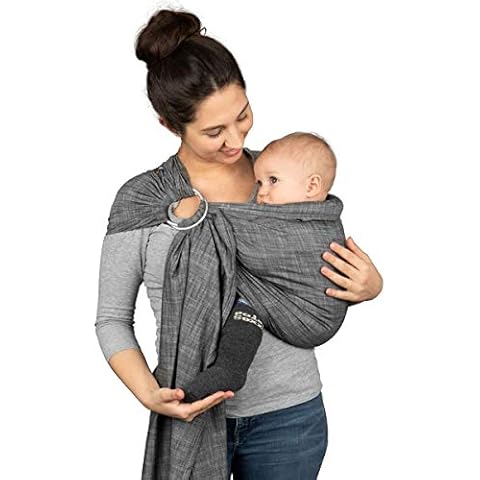 HOPPEDIZ Ring Sling Poplin Denim Black Cover