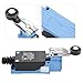 TZ-8104 SPDT Limit Switch Roller Lever Momentary Limit Switch Rotary Roller Lever for Industrial Control and Automation
