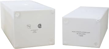 Class A Customs | Combo Pack 46 Gallon & 65 Gallon RV Concession Fresh and Gray Water Tank | CB-46/65-TK