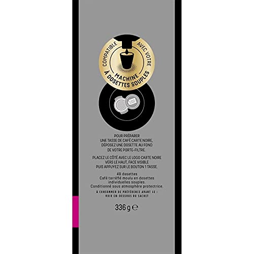 Czarna kartka – czarna kartka Espresso Classic kapsułki z kawą nr 8 336G – 3 sztuki – sprzedawane w zestawie