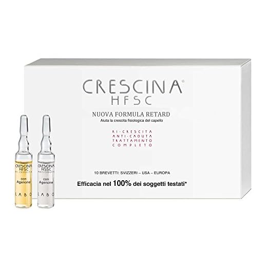 Labo CRESCINA Komplett-Behandlung gegen Haarausfall HFSC RETARD 500 Damen 20 + 20 Ampullen