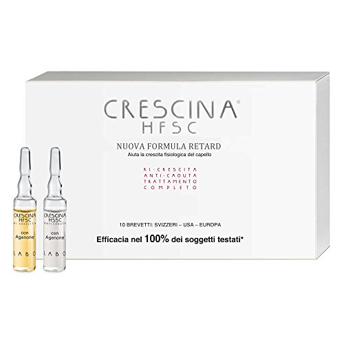 Crecina Traitement complet homme HFSC Retard 500 contre la chute des cheveux