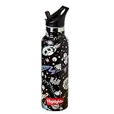 Highlights Insulated Water Bottle for Kids, 20-Ounce Stainless Steel Water Bottles for Boys and Girl