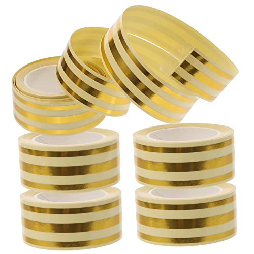 Levemolo Self-Adhesive Floor Tiles Caulking Tape 5 Rolls Waterproof Seam Stickers Easy Clean and Tear Caulk Strip