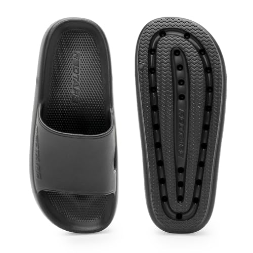 Image of Red Tape Casual Sliders for Men | Refined Round-Toe Shape with a Relaxing Slip-On Support | BEIGE | 7 UK