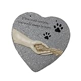 [Design sincère] : Cette pierre commémorative pour animaux de compagnie, en forme de cœur, symbolise l'amour et l'affection. Pour Elle exprime parfaitement les sentiments profonds que les maîtres portent à leurs animaux disparus et leur apportera réconfort et douceur à chaque qu'ils la contempleront