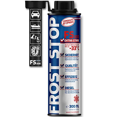 Diesel Additiv Syprin Frost Stop für Winterdiesel 300ml