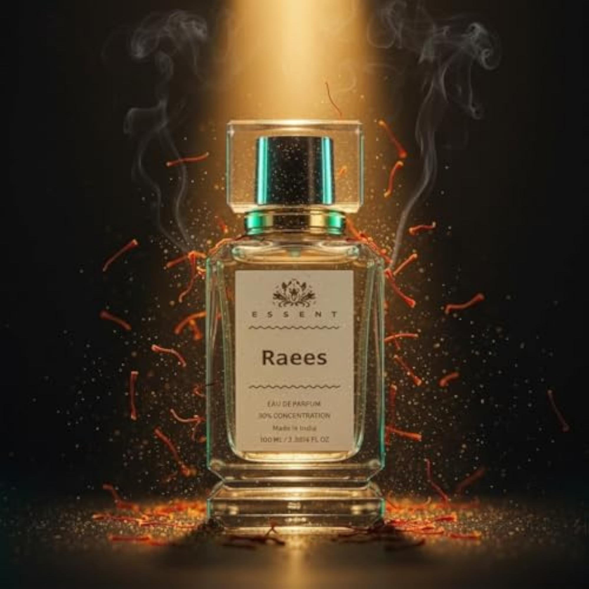 Raees Eau De Parfum, 50ml Rich Spicy Woody Fragrance