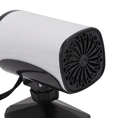 Oukens Car Heater, 150W 24V 2 Gear Car Heater Cooler Dual Use Fast Heating Cooling Car Windshield Defroster With Plug In Cigarette Lighter(White) #TOP7