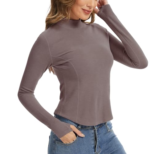 MEETWEE Thermounterwäsche Funktionsunterwäsche Damen, Skiunterwäsche Winter Set Atmungsaktiv Lange Thermo Unterwäsche Tops Thermowäsche Unterhemd