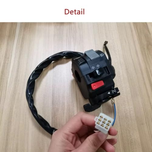 Commande clignotant moto 22mm pour réparer vos boutons de phare et klaxon défectueux