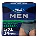 Tena Incontinence Underwear For Men, Protective, Xlarge, 14 Count