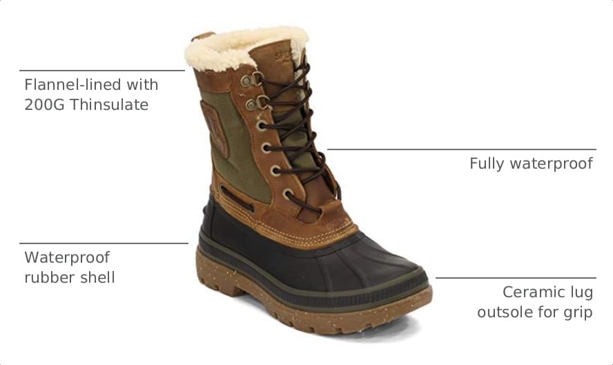 Image of Sperry Men's Ice Bay Tall Boots