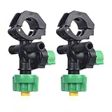 Compatibilità: l'ugello può essere collegato a un tubo di acciaio da 25 mm utilizzando il morsetto fornito, stabilità durante l'uso. Può anche essere collegato a un tubo dell'acqua da 13 mm su entrambi i lati, rendendolo adatto a varie applicazioni agricole.