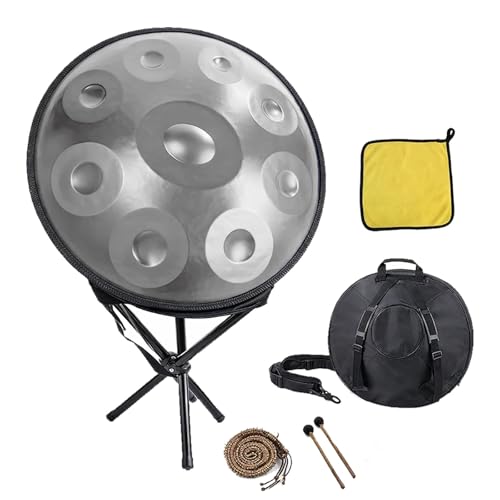 Tambor Handpan portátil 9 notas tonalidad Sol menor miniatura 1