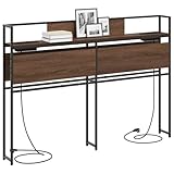 【Caractéristiques Clé】 Avec ses pieds ajustables, cette tête de lit reste stable sur presque tous les types de sols. Il y a plein de rangement pour que tes essentiels soient à portée. Le design moderne ajoute une touche stylée, et le bois d'ingénierie robuste signifie qu'elle va durer, faisant d’elle un choix intemporel.