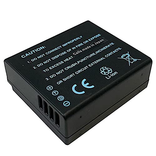 Maximal Power Db Pan Dmw-Ble9 Replacement Battery For Panasonic Dmw-Ble9 Battery, Lumix Dmc-Gf3, Gf3K, S6, S6K Cameras #TOP1