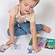 KUKIKUK Puzzle Duo Wo die Tiere Leben – Lernspiel für Kinder ab 2 Jahren – Fördert logisches Denken & Wortschatz – Große stabile Teile – Pädagogisch wertvolles Geschenk für Tierfreunde